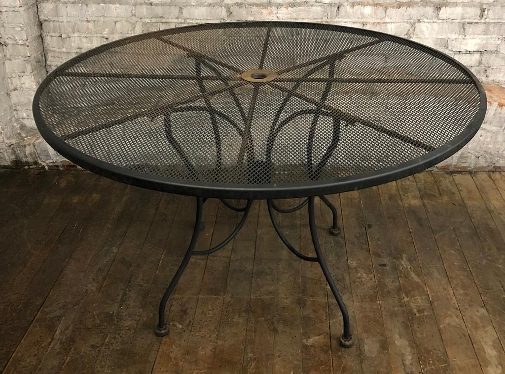 Nice Iron Table - 48" - LOCAL PICKUP ONLY