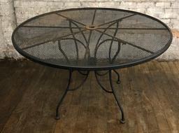 Nice Iron Table - 48" - LOCAL PICKUP ONLY