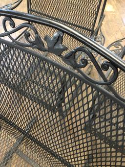 3 Woodard Iron Sling Chairs - LOCAL PICKUP ONLY