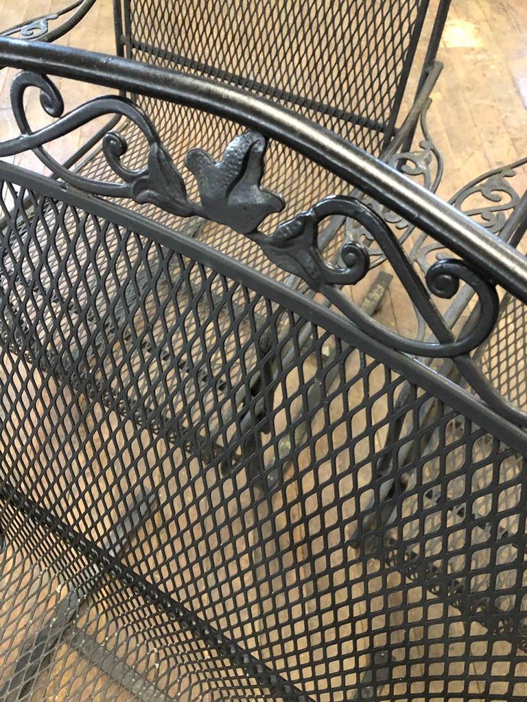 3 Woodard Iron Sling Chairs - LOCAL PICKUP ONLY