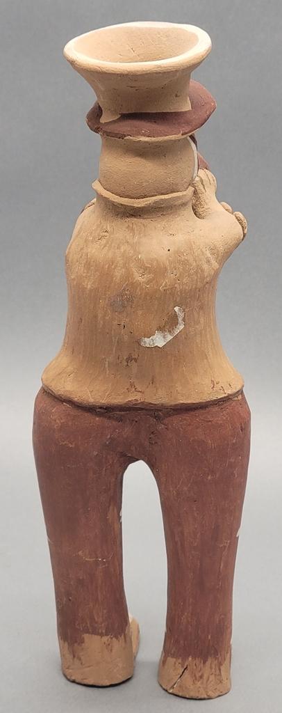 Peruvian Folk Art 11" Clay Figure