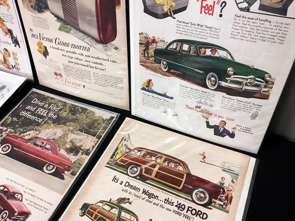 6 Pieces Vintage Advertising