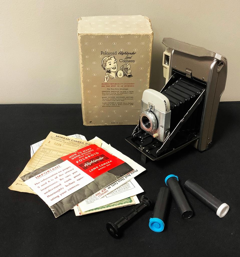 Polaroid Highlander Land Camera - Model 80a