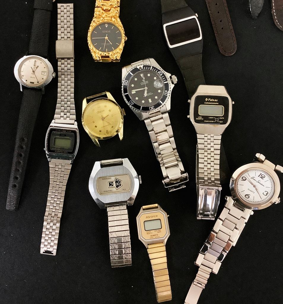 Estate Lot Vintage Men's Watches