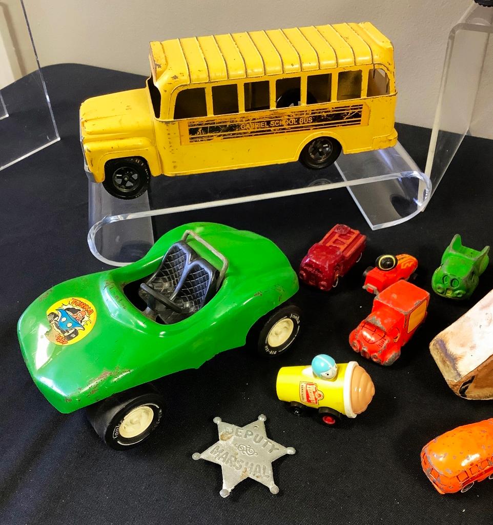 Estate Lot Toys - Includes: Tonka, International, School Bus, Etc.