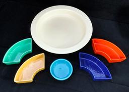 Vintage Fiestaware Relish Set - 11"