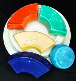 Vintage Fiestaware Relish Set - 11"