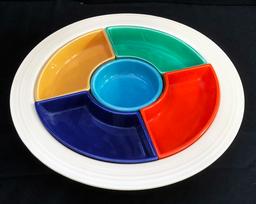 Vintage Fiestaware Relish Set - 11"