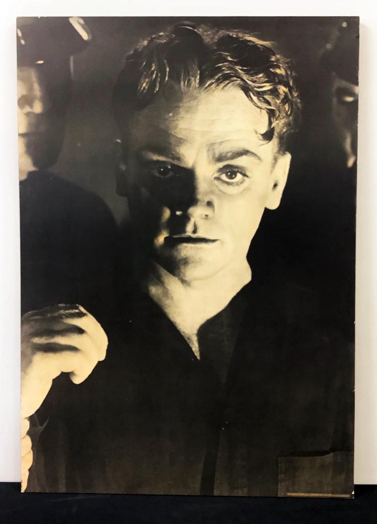 1967 Personality Poster - James Cagney, Custom Mounted On Stabilized Hardbo