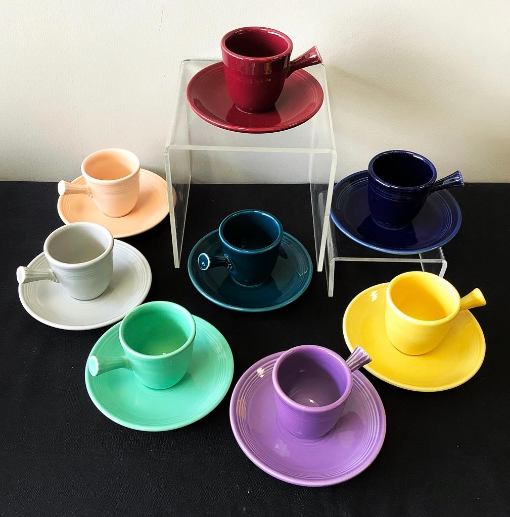 8 Fiestaware Demitasse Sets