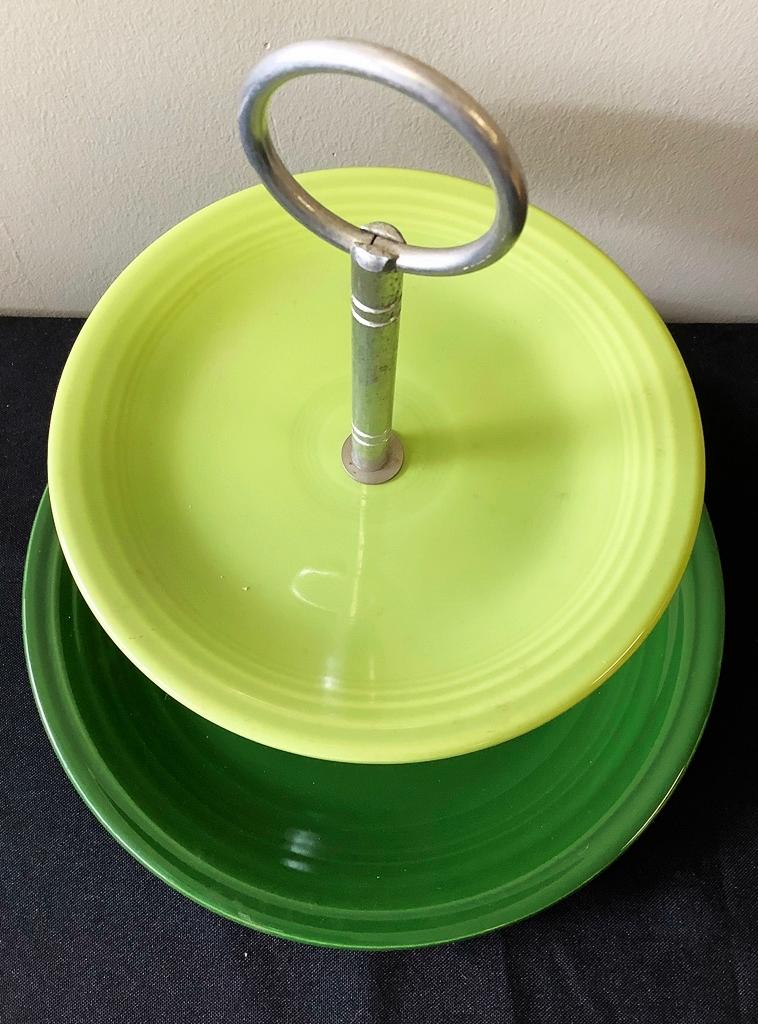 Fiestaware Tidbit Tray - 9¼"x10"