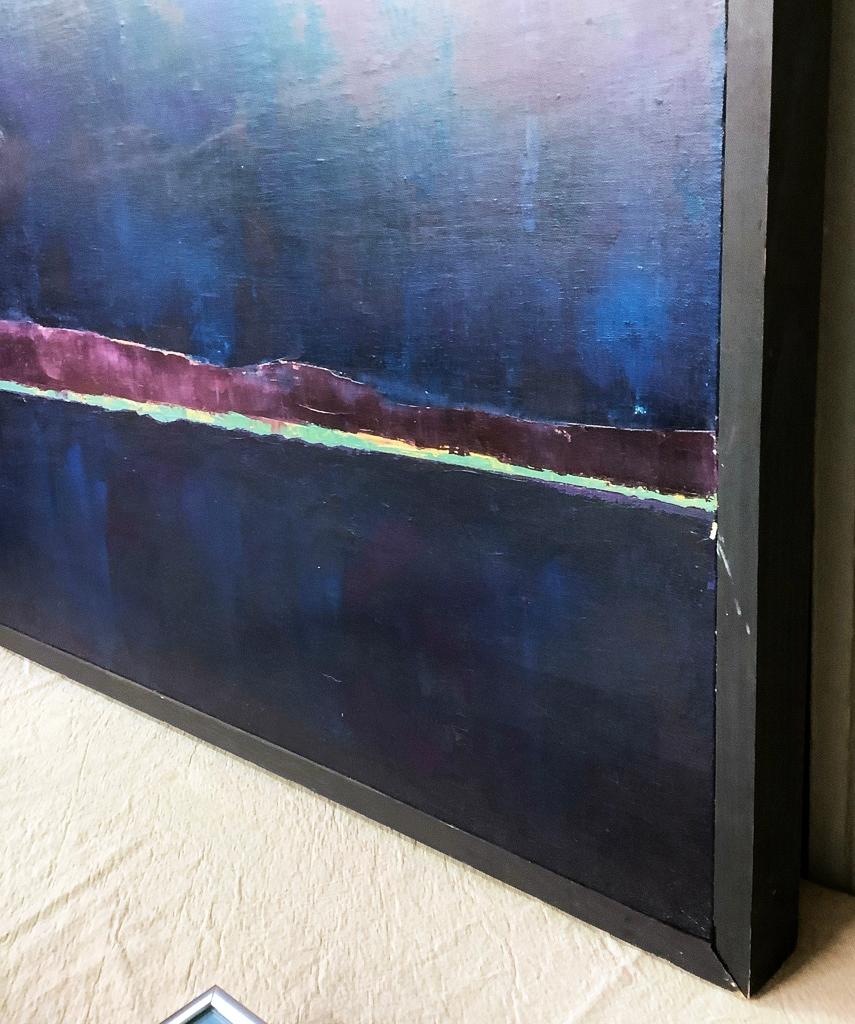 James Andrews Oil On Canvas - Highline 1989, Signed On Verso, Framed, 29½"x