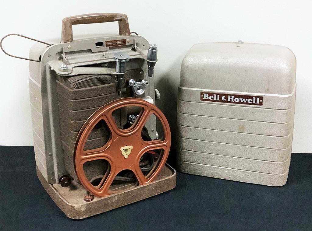 Vintage Bell & Howell Projector - 8"x8"x12"