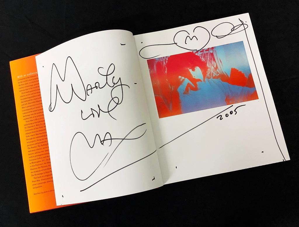 Book - The Art Of Peter Max, Charles A. Riley II, 2002, Signed & Personaliz