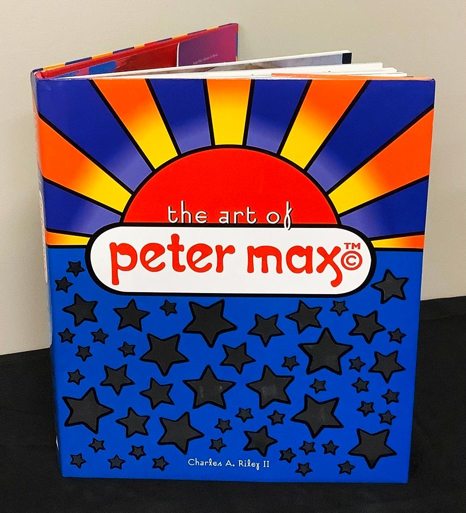 Book - The Art Of Peter Max, Charles A. Riley II, 2002, Signed & Personaliz