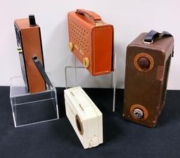 Hi-Fidelity Personal Portable Radio - 4¼"x2"x8½";     Merco Air Master 1957