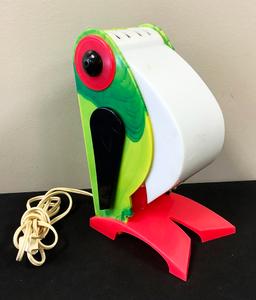 1960s-70s Gilbert Ferrari Toucan Lamp - 4"x6½"x9½", Works