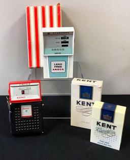 3 Advertising Radios - Sinclair, Amoco & Kent