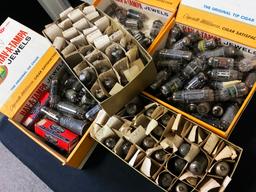 11 Boxes Misc. Old Vacuum Tubes
