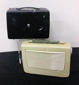 RCA Victor Radio - 8"x2½"x6";     Masterwork Galaxy Radio - 8"x3"x6"