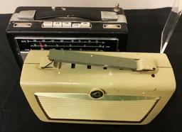 RCA Victor Radio - 8"x2½"x6";     Masterwork Galaxy Radio - 8"x3"x6"