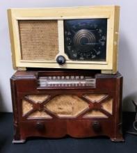 Zenith 1946 Tube Radio - Wood Case, 13"x6"x7½", Hums When Plugged In;     F