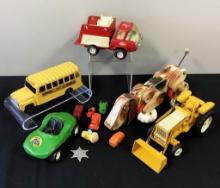 Estate Lot Toys - Includes: Tonka, International, School Bus, Etc.