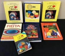 Estate Lot Fiestaware Books