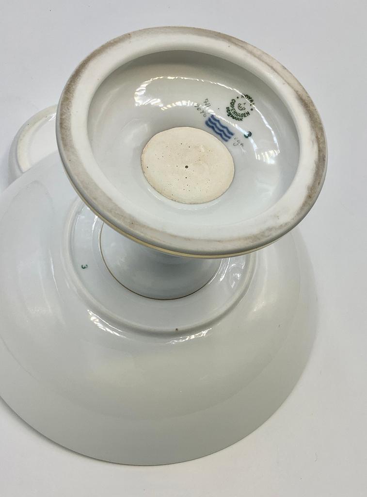 Royal Copenhagen - Brown Iris, Includes: (7 Small Dishes, Tall Compote - 8¼