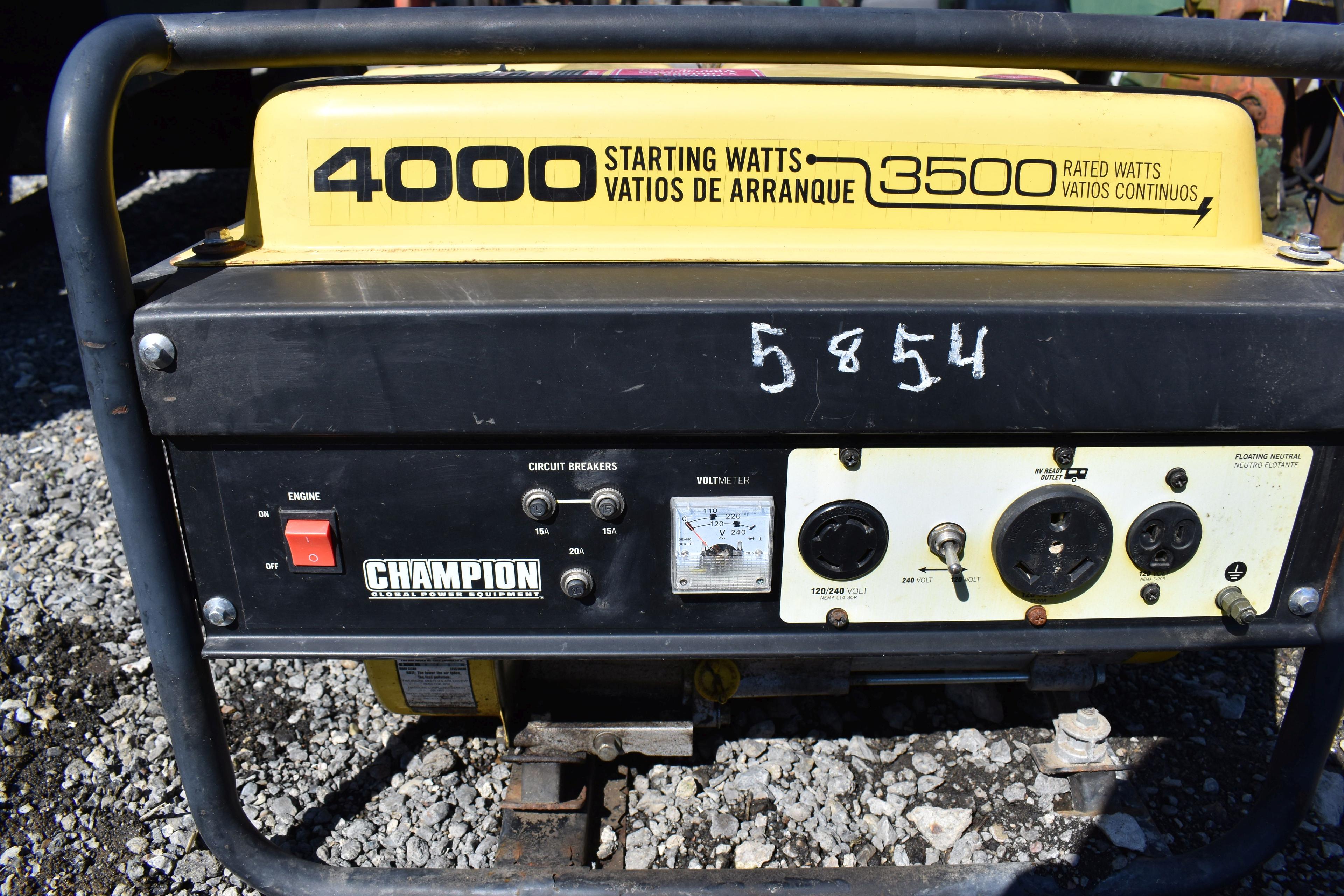 Champion 4000 Watt Genarator
