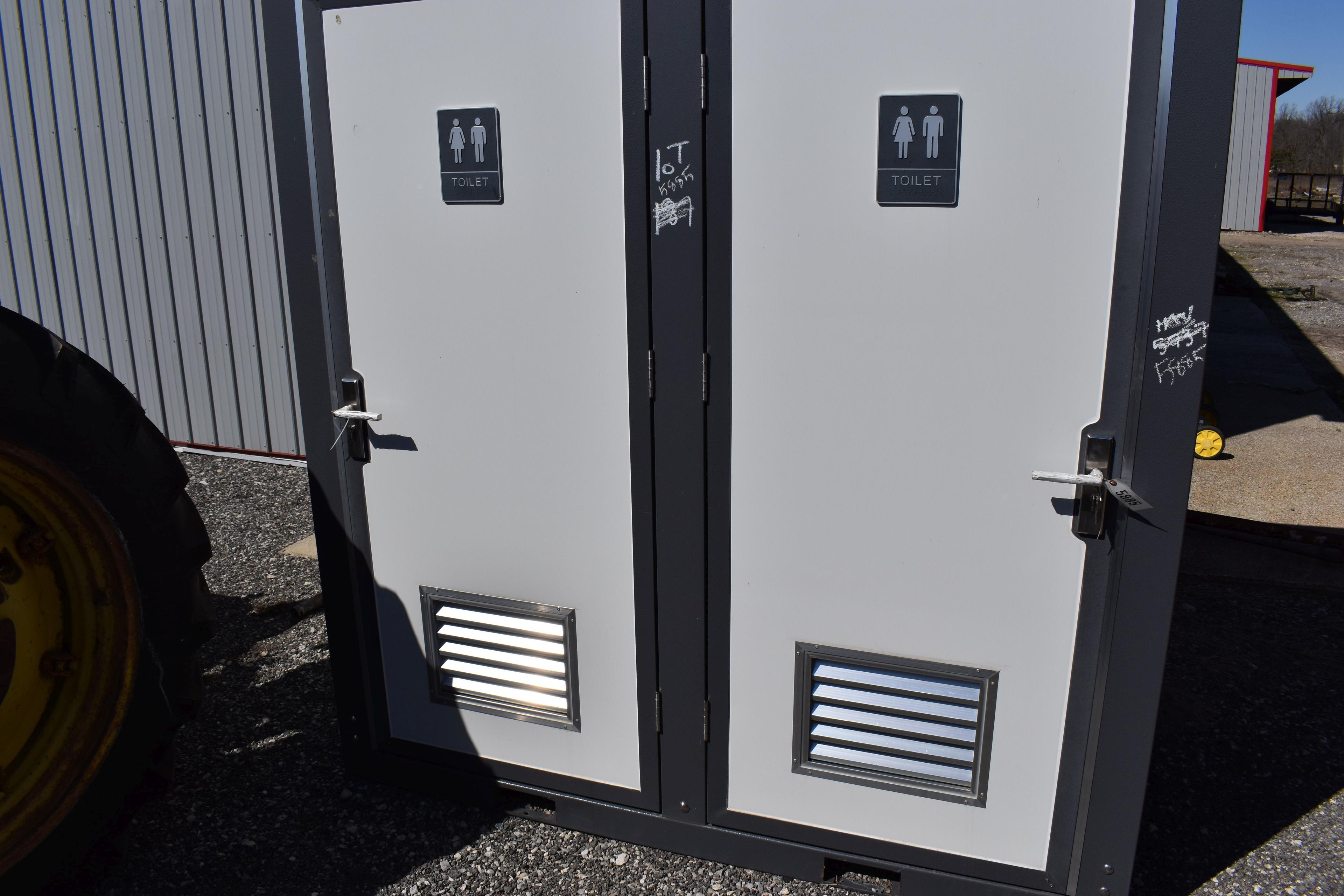 New Bastone 2 Private Toilet Stalls Portable Restroom