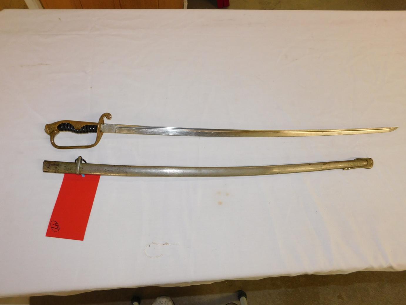 Japanese Officer Sword w/ Brass handle
