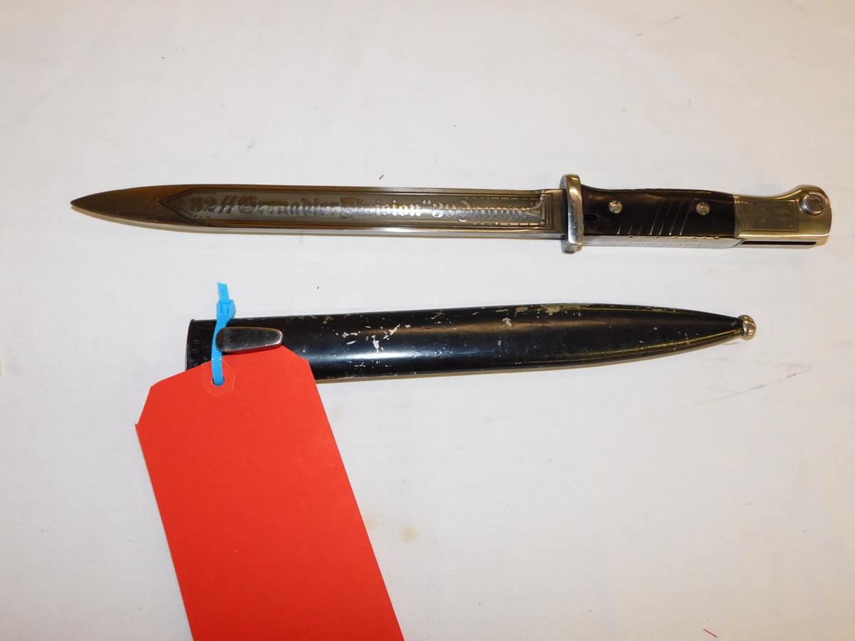 Dress bayonet for the SS division "honor is loyalty"