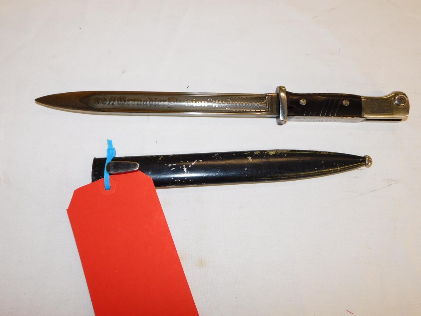 Dress bayonet for the SS division "honor is loyalty"