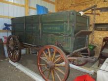 Late 1800’s Fish Brothers horse drawn wagon