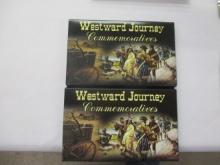 US Nickels Westward Journey Commenroative 2005 series 2 & 2006