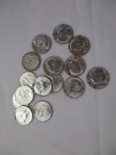 US Kennedy Half Dollars 1964 15 coins