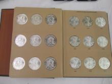 American Eagle Silver Coins Monster Collection 1986-2009 in Collection Album