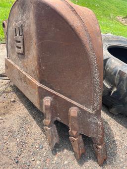 Backhoe Frost Bucket