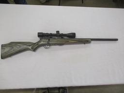 Savage MKII .22 LR laminated stock w/scope ser. 1183520