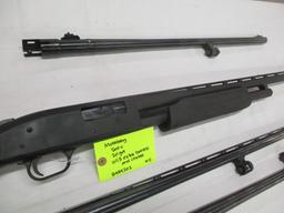 Mossberg model 500C 20 GA w/ 3 barrels 1 rifled, 2 full & chokes ser.R949202