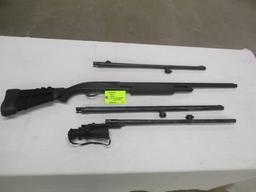 Mossberg model 500C 20 GA w/ 3 barrels 1 rifled, 2 full & chokes ser.R949202