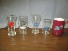 Glute Beer Glasses