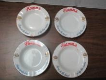 Hamm's Beer Ashtrays