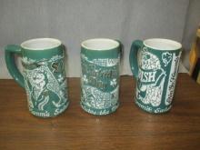 Hamm's Beer Mugs St. Patrick's Day Theme