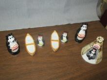 Hamm's Beer Salt and Pepper Shakers