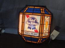 Pabst Blue Ribbon Beer Lighted Sign