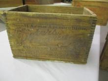 Peters wooden ammo box