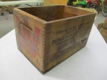 Winchester wooden ammo box