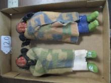 2- Skookum Dolls - 11"